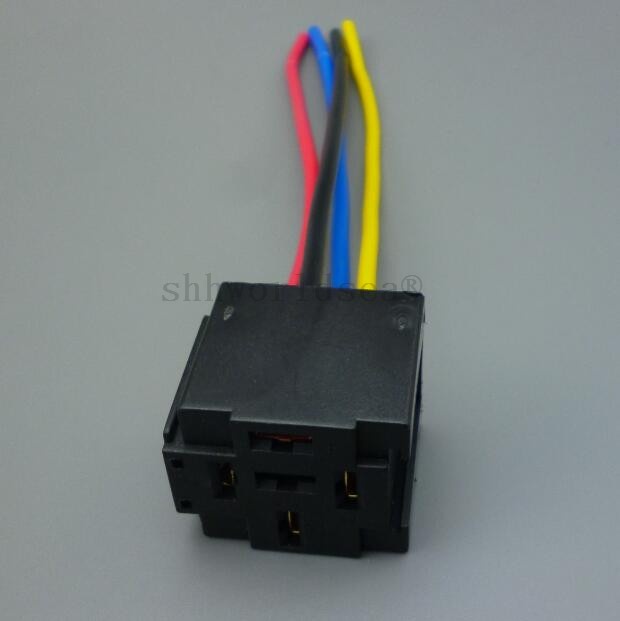 4pin square relay socket