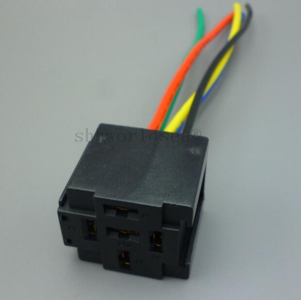 5pin square relay socket