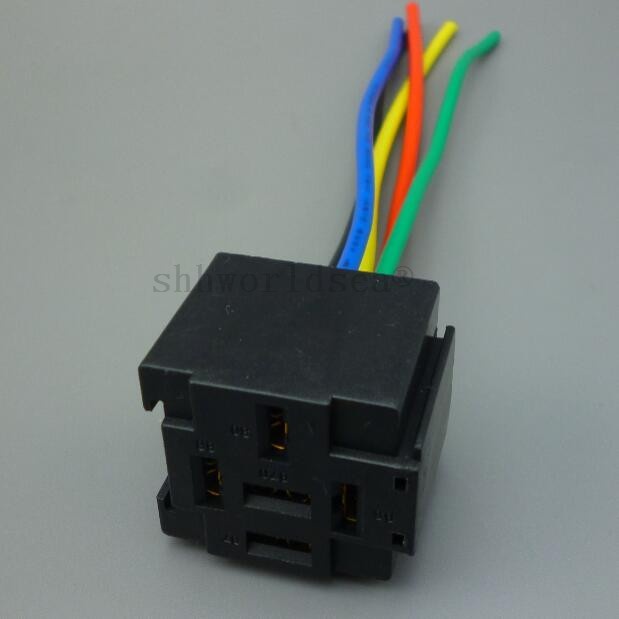 5pin square relay socket